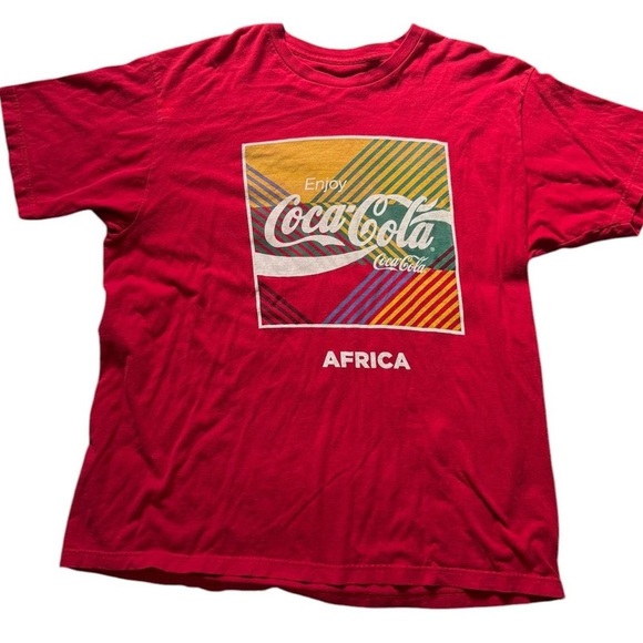 Coca-Cola Red Graphic Tee - Picture 1 of 6